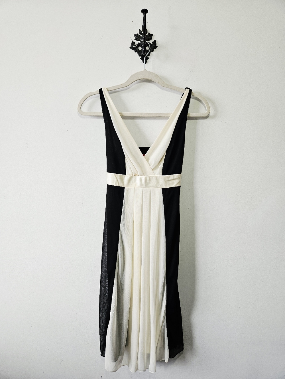 2x Vintage 90s Mini Dress Lot Size S Ruby Rox Big Heaven Lot Black White Y2K - Picture 5 of 8